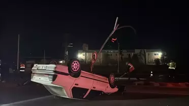 Kütahya'da Trafik Kazası: Sürücü Yaralı