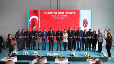 Kütahya OSB İtfaiye Binası Hizmete Girdi