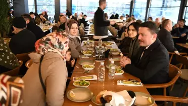 Lapseki'de şehit aileleri ve gaziler iftarda buluştu