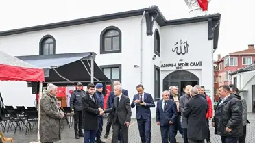 Lüleburgaz'da Ashab-ı Bedir Cami Açıldı