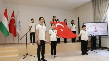Macaristan'da 18 Mart Şehitleri Anma Günü ve Çanakkale Deniz Zaferi dolayısıyla tören yapıldı