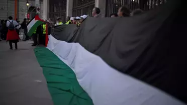 Madrid'de Savaş Karşıtı Eylem