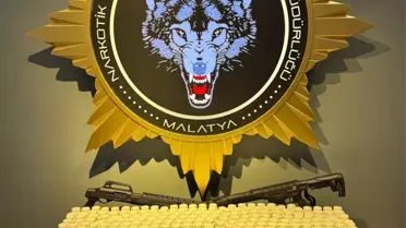 Malatya'da Uyuşturucu ve Silah Operasyonu