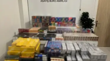 Maltepe'de Kaçak Sigara Operasyonu