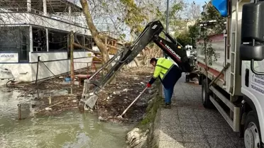 Manavgat'taki Taşkın Sonrası Temizlik Çalışmaları