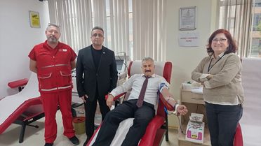 Emniyet Müdürü Aktaş'tan 23. Kan Bağışı