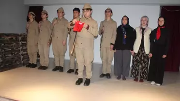 Manyas'ta Çanakkale Deniz Zaferi'nin 111. yıl dönümü kutlandı