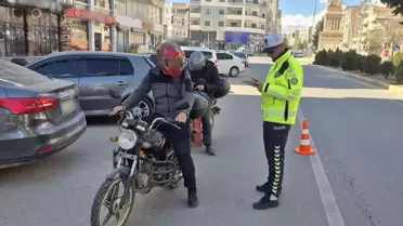 Midyat'ta Motosiklet Denetimi