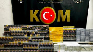 Nusaybin'de 4 Bin 690 Paket Kaçak Sigara Ele Geçirildi