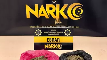 Mardin'de Uyuşturucu Operasyonu: 2 Gözaltı