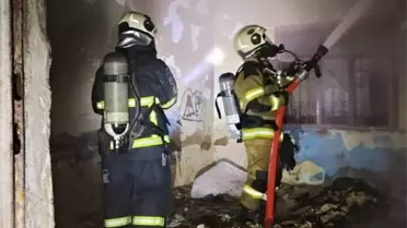 Kızıltepe'de Müstakil Evde Yangın