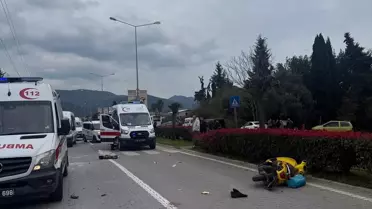 Marmaris'te Trafik Kazası: 2 İngiliz Turist Ağır Yaralı