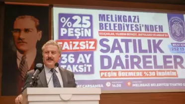 Melikgazi'de Daire İhalesi Yapıldı