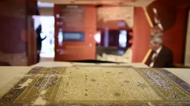 Bursa'da Tarihi Kur'an-ı Kerim Sergilendi