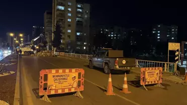 Mersin'de Köprüde Çökme Olayı