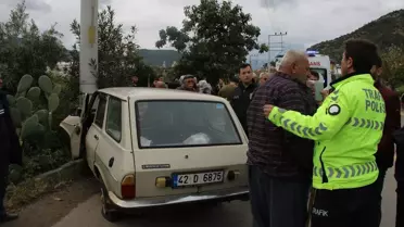 Mersin'de Kaza: İki Yaralı