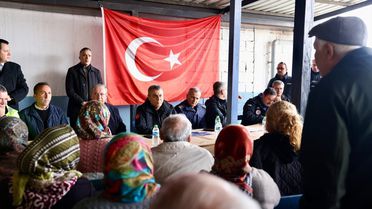 Vali Toros Heyelan Bölgesinde İnceleme Yaptı