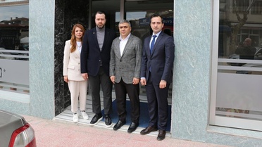 Kaymakam Karaaslan Esnafa ve Muhtarlara Ziyaret