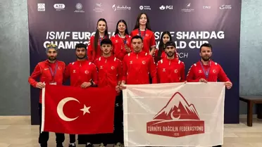 Türk Sporcular Dağ Kayağı Şampiyonasında Tarih Yazdı