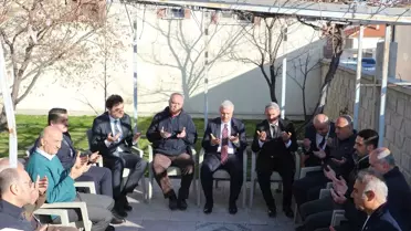 Musa Heybet Yunak'ta Ziyaret Gerçekleştirdi