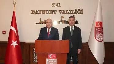 Bakan Güler Bayburt'ta Törenlere Katıldı