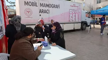 Orta'da Mobil Mamografi Hizmeti Başladı