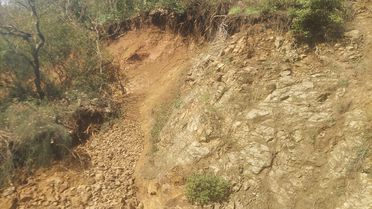 Mudanya'da Toprak Kayması