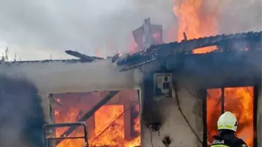 Yatağan'da Ev Yangını