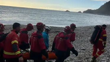 Kayalıklardan Düşen Genç Kurtarıldı