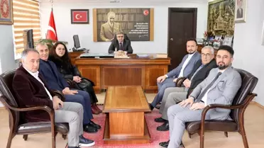 Mali Müşavirler'den Kaymakam'a Ziyaret