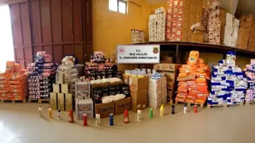 Muş'ta Sahte Ürün Operasyonu