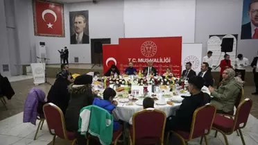 Muş'ta Koruyucu Ailelerle İftar