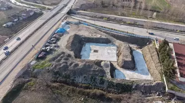 Niksar'da Yeni Jandarma Binası İnşaatı Devam Ediyor