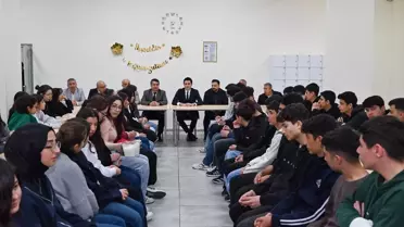 Kaymakam Çakır Öğrencilerle İftar Yemeğinde Buluştu