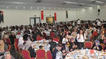 Ödemiş'te şehit aileleri ve gaziler iftarda buluştu
