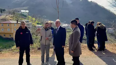 Ordu'da Heyelan: 3 Ev Tahliye Edildi