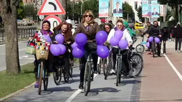 Kadınlar Bisikletle Farkındalık Yaratıyor