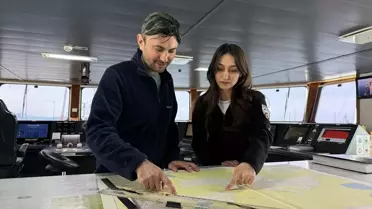 Kadın Mühendis Oruç Reis'te Sismik Operasyonları Yönetiyor