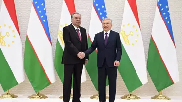 Özbekistan ve Tacikistan İşbirliği Toplantısı