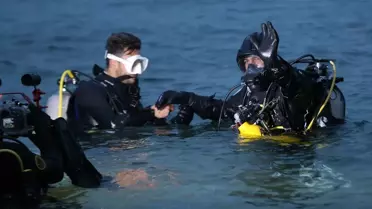Mazlum Kibar, 36 Saatlik Dalış Rekoru İçin Suya Girdi
