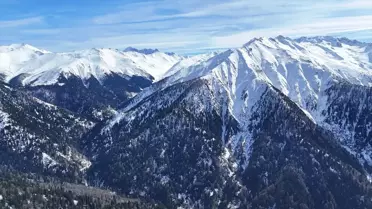 Kaçkar Dağları'nda Kar Manzaraları