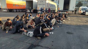 Rize'de 57 Düzensiz Göçmen Yakalandı