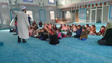 Miniklerden Cami Ziyareti