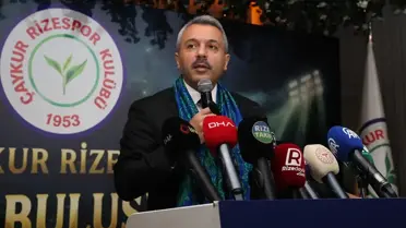 Sağlık Bakanı Memişoğlu, Çaykur Rizespor Kulübü'nün iftar programında konuştu Açıklaması