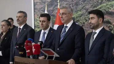 Sağlık Bakanı Memişoğlu, Tunceli'de konuştu Açıklaması