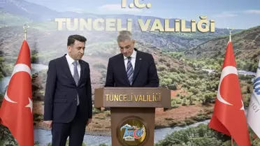 Bakan Memişoğlu Tunceli'yi Ziyaret Etti