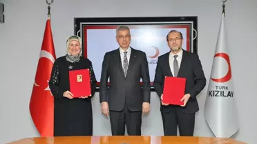 Kızılay ile İşbirliği Protokolü İmzalandı
