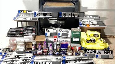 Sakarya'da Sahte Plaka Operasyonu