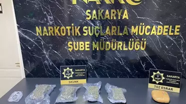 Sakarya'da Uyuşturucu Operasyonu: 3 Tutuklama