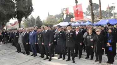 Salihli ve Turgutlu'da Çanakkale Deniz Zaferi'nin yıl dönümü kutlandı